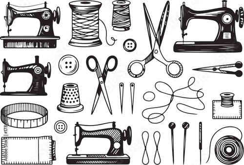 Sewing and Tailoring Tools Set