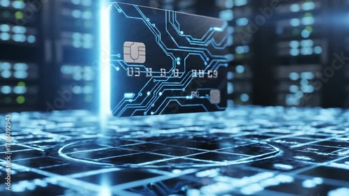 Futuristic Credit Card
