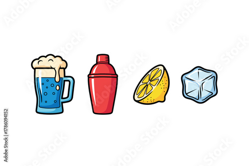 Refreshing beverage essentials for summer party designs