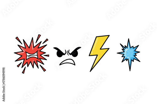 Emotion and energy symbols for expressive communication design