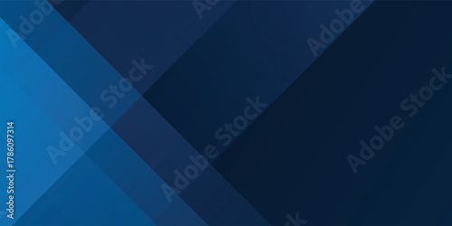 Abstract background gradient dark navy blue banner simple abstract. Vector Illustration