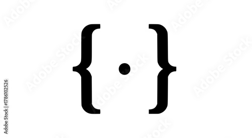 Bracket punctuation period  