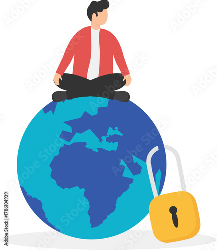 mental health practicing to be an emotional intelligence person concept.
