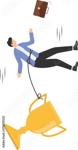 Business failure, wrong idea causing a company financial crisis or bankruptcy, 

