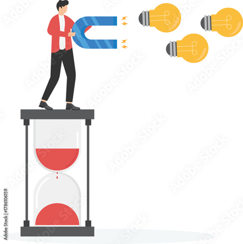 Business competition scramble for benefit, strategy to increase market share or number of customers more than opponent concept. 

