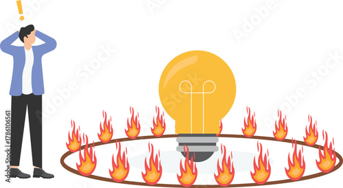 financial crisis or economic bubble burst, investment failure

