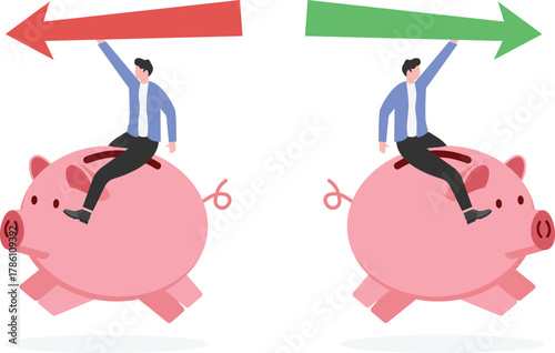 Reminder for paying off real estate or mortgage debt, bank repayment notification, Interest payment date concept.
