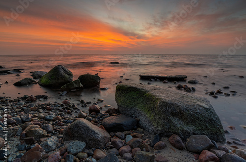 Fototapeta Naklejka Na Ścianę i Meble -  The landscape on the Baltic Sea.