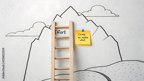 Climb No Matter What, business concept