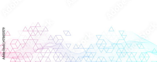 Modern abstract texture background with triangles, dots and hexagonal shapes. Geometric hexagonal pattern for poster, header, web banner, footer, website, presentation