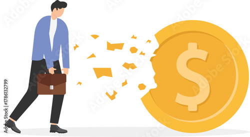 Loss money due to failed asset allocation, poor investment strategy, disappointed return from mistake diversification concept, 
