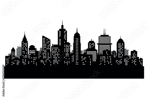 City Skyline Silhouette