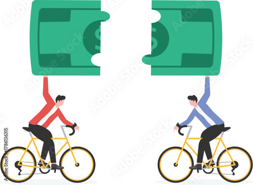 Business joint venture, collaboration between two or more businesses to pursue a specific project or objective, fundraising concept,

