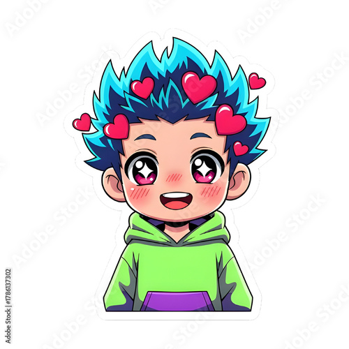 little boy with a big smile