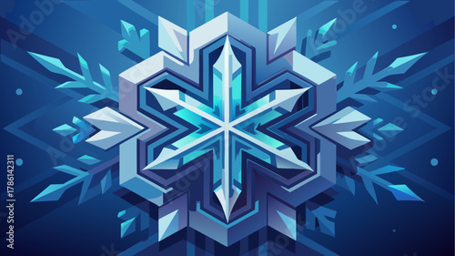 blue christmas background