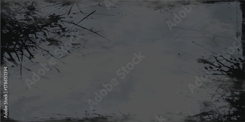 an eye catching abstract background with a beautiful blend of white and gray shades reminiscent of an aged.scratched and splattered paint. Modern aesthetic; perfect for Halloween, punk,  urban.