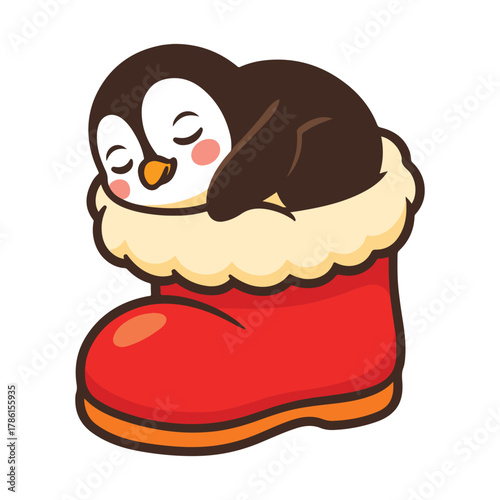 Penguins Cozy Nap SVG