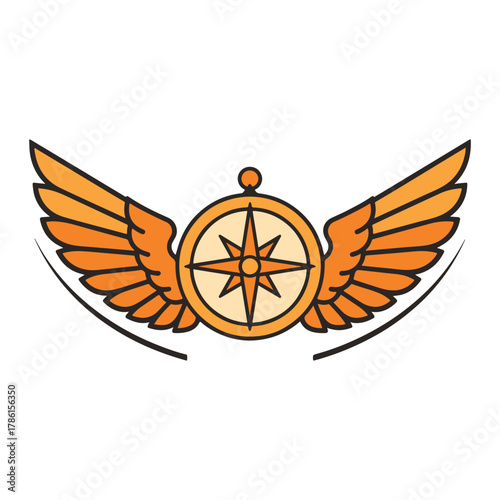 Wings of Direction SVG