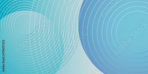 Modern abstract bright blue green gradient illustration background with simple pattern. Gradient dull blue patterned desktop wallpaper. Abstract vector illustration of modern lines background.