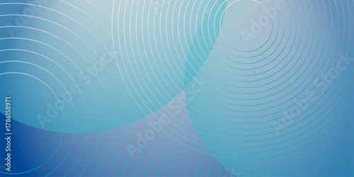 Modern abstract bright blue green gradient illustration background with simple pattern. Gradient dull blue patterned desktop wallpaper. Abstract vector illustration of modern lines background.