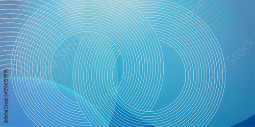 Modern abstract bright blue green gradient illustration background with simple pattern. Gradient dull blue patterned desktop wallpaper. Abstract vector illustration of modern lines background.