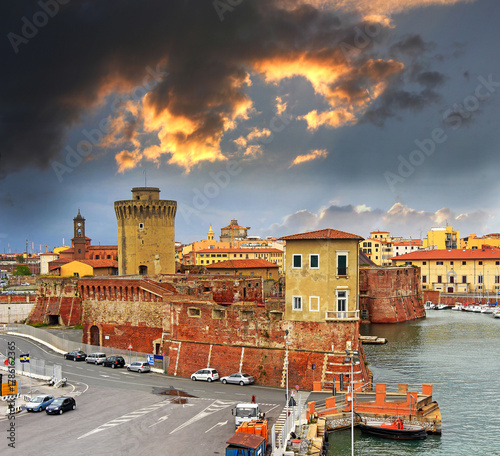 Fortress of Livorno, Tuscany, Italy
