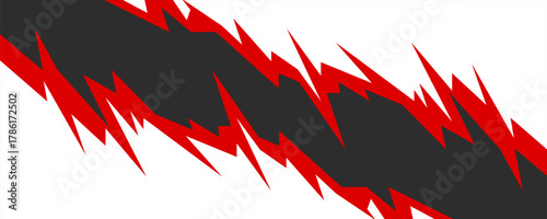 Abstract background with jagged lines pattern and with some copy space area