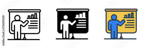 Business Presentation is the act of sharing professional ideas clearly, using visuals and data to communicate effectively in meetings.