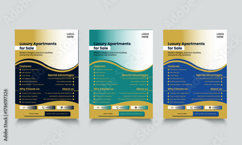 Real Estate Business Flyer Template, Property Sale Flyer Design, Real Estate Flyer Design bundle, property sale flyer