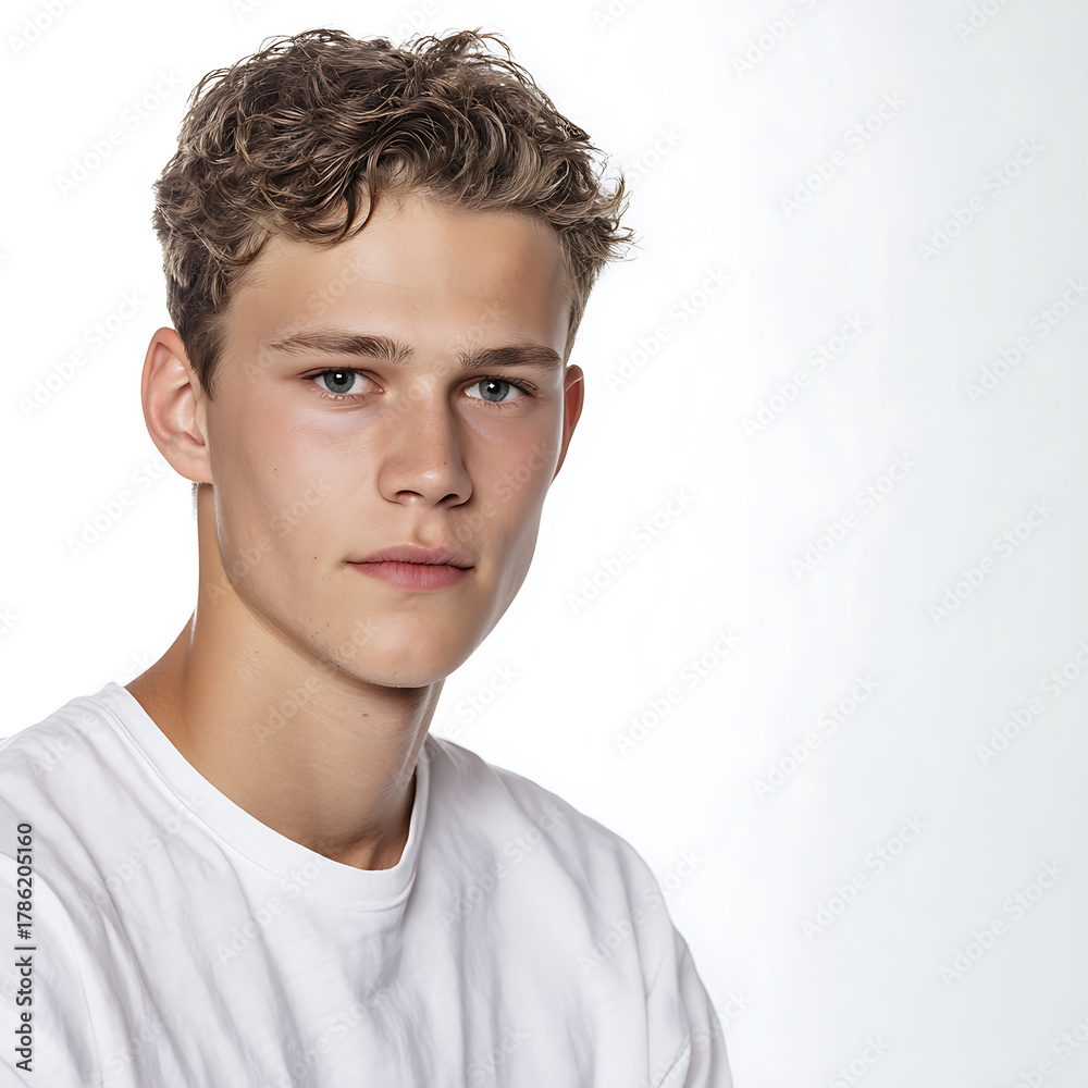 Fototapeta premium American Young Man Professional Portrait