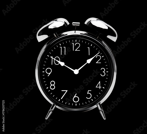 Vintage Wecker mit der Uhrzeit 10 nach 10