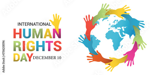 HUMAN RIGHTS DAY VECTOR DESIGN