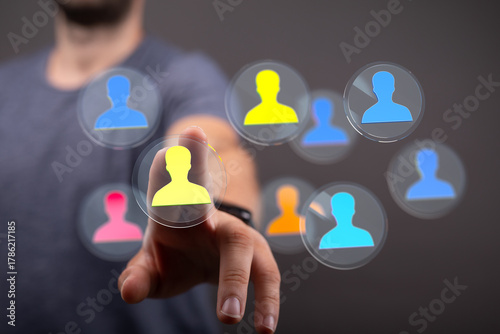 Abstract concept of HR and ...