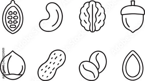 Health, Wellness, and Lifestyle Tracking Line Icons Set