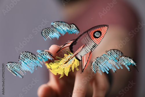 Creative illustration of a ...