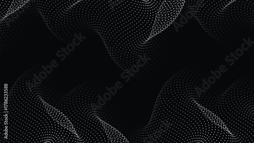 Stunning dynamic dot matrix background for modern tech designs and presentations