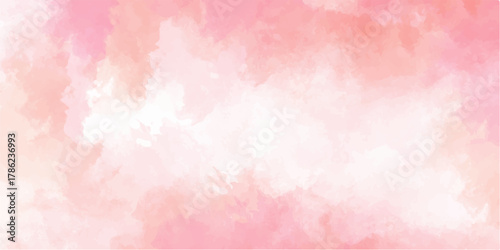 Abstract pastel pink watercolor paint texture on aged paper for vintage design backdrop. pink abstract watercolor texture background for design and decoration, light and soft pink Watercolor. polished