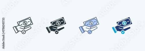 Cashback Multiple Style Icon Collection