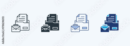 Portfolio Multiple Style Icon Collection