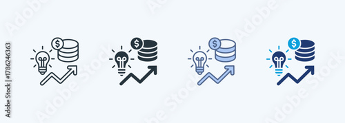 Investment Multiple Style Icon Collection