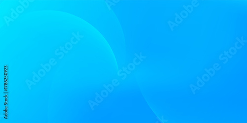 Abstract background blue with dynamic circle shape elements. Trendy and modern geometric gradient background. Vector Illustration