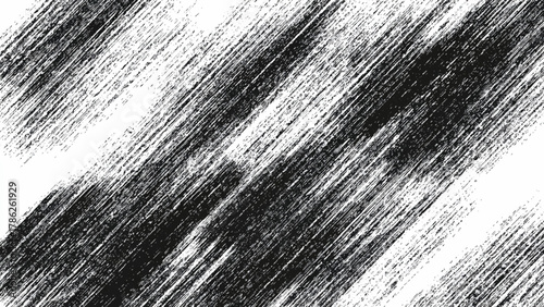 Abstract grunge distressed texture background with diagonal rough scratches.