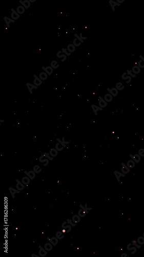 Enigmatic starfield shimmer effect, deep space exploration for background visuals and screensaver