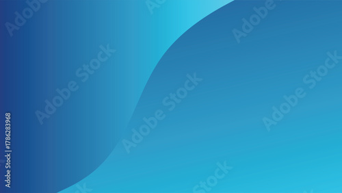 Bright sky blue abstract wave cloudscape background