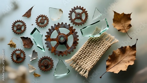 Wallpaper Mural nature and materials Torontodigital.ca