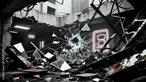 Wallpaper Mural A collection of natural and geometric elements. Torontodigital.ca