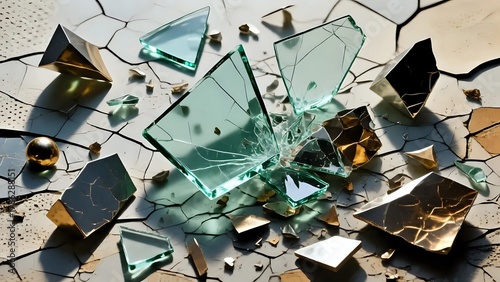 Wallpaper Mural A collection of natural and geometric elements. Torontodigital.ca