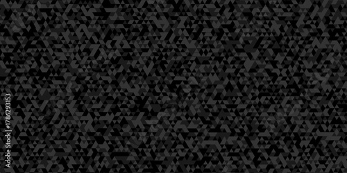 Abstract low polygon cubic black gray black design. vector poly triangle texture geometric pattern composed of triangular. geometric wall tile and metal cube background triangle wallpaper design.	