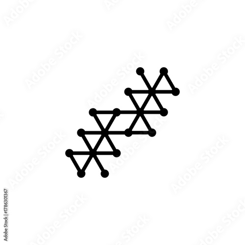 3d rendered illustration of a ladder