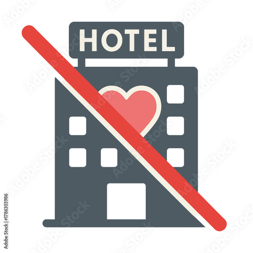 Prohibition of Illegal Relationship or Unmarried Cohabitation Sign